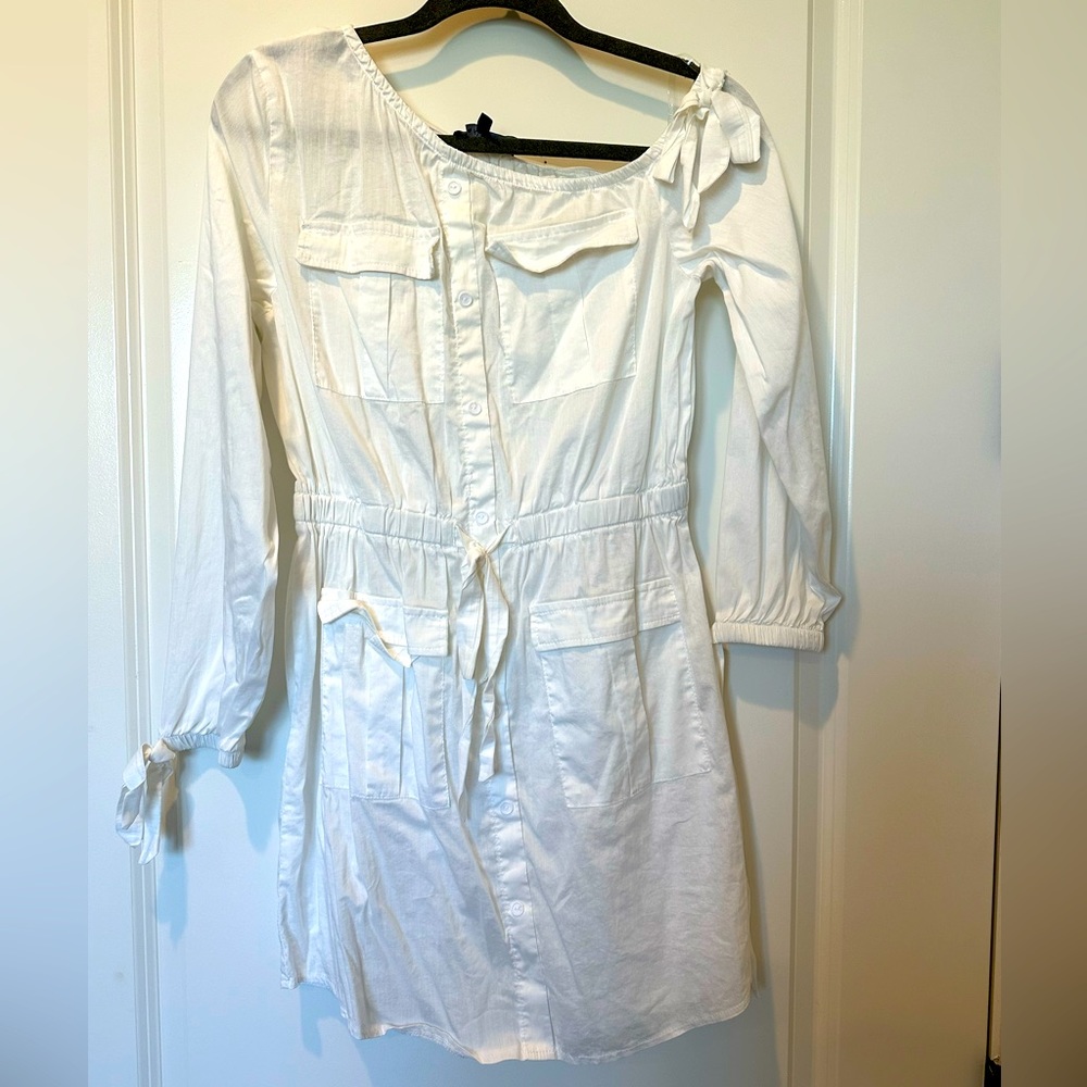 Cute off-shoulder mini dress